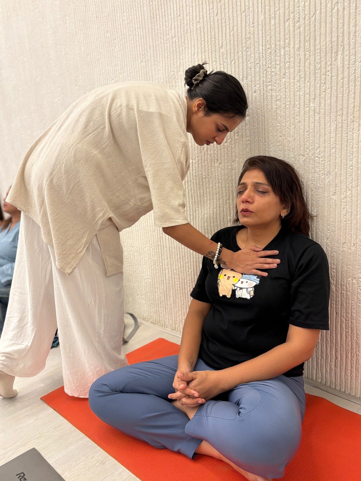 Yoga and breathwork class